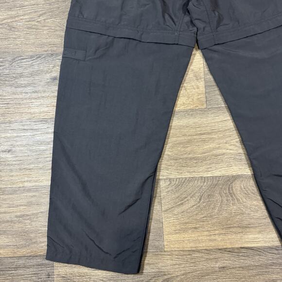 Royal Robbins Hiking Pants Womens 14 Gray Zip N' Go Convertible 34X28 Outdoor - Picture 14 of 15